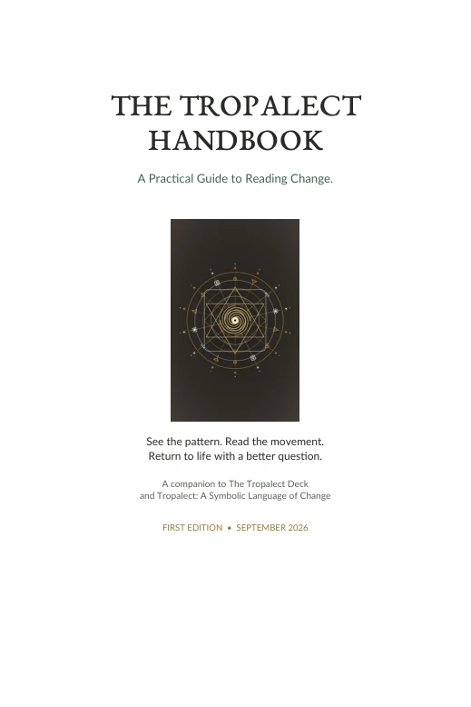 Title page of The Tropalect Handbook: A Practical Guide to Reading Change